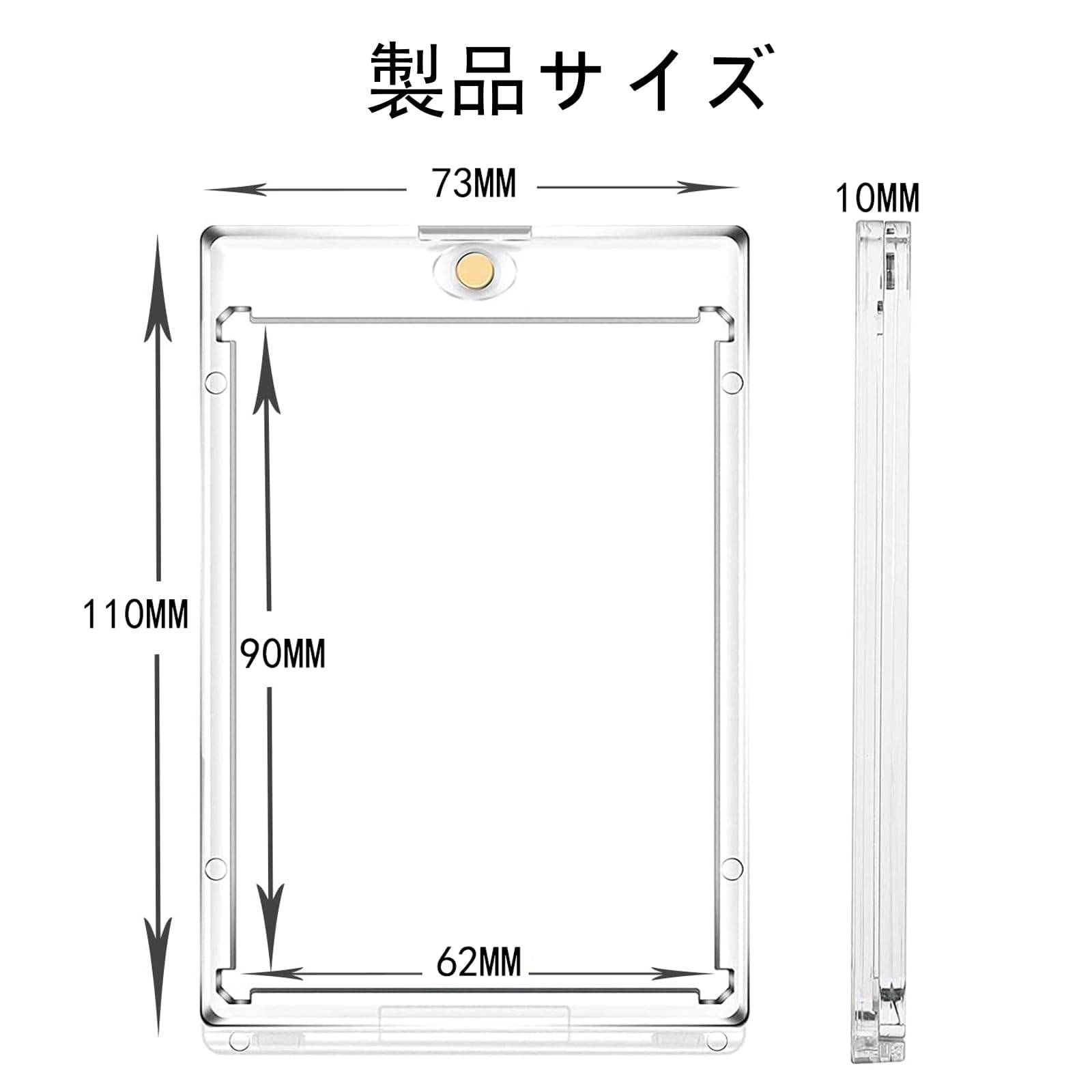 【最安値】UVカット仕様 マグネットローダー 100個セット 高品質 35PT 最安値 UVカット仕様 マグネットローダー 100個セット 高品質